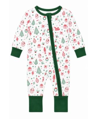 Unisex Dear Santa One-Piece Pajamas - Baby