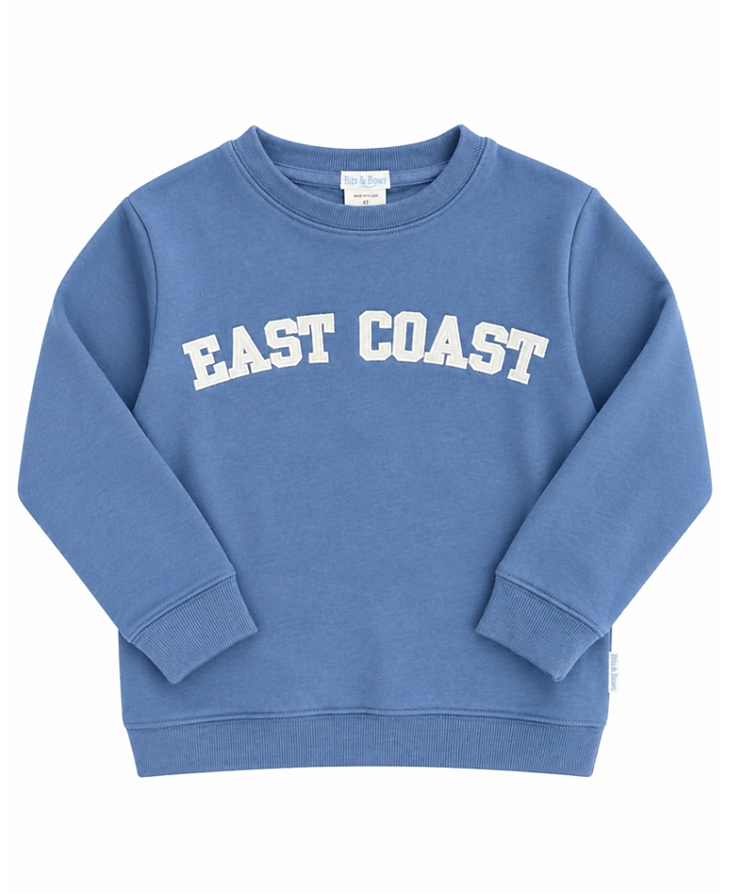 Bits & Bows Unisex East Coast Crewneck Sweatshirt - Baby, Little Kid, Big Kid