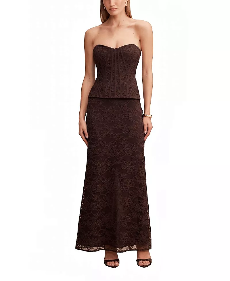 Ever New Women's Myla Lace Corset Maxi Dress