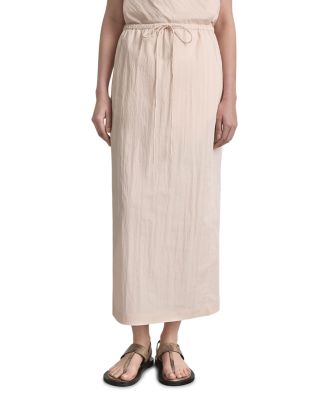 The Mercia Cotton Blend Midi Skirt