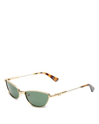 Thorned Cat Eye Sunglasses, 58mm