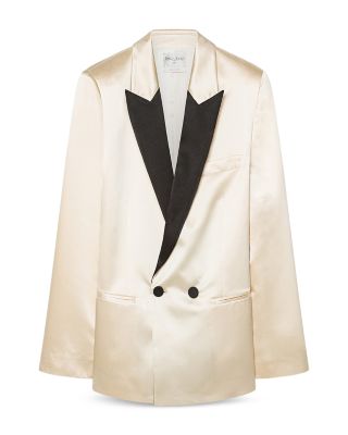 Contemporary Duchess Colorblocked Tuxedo Jacket