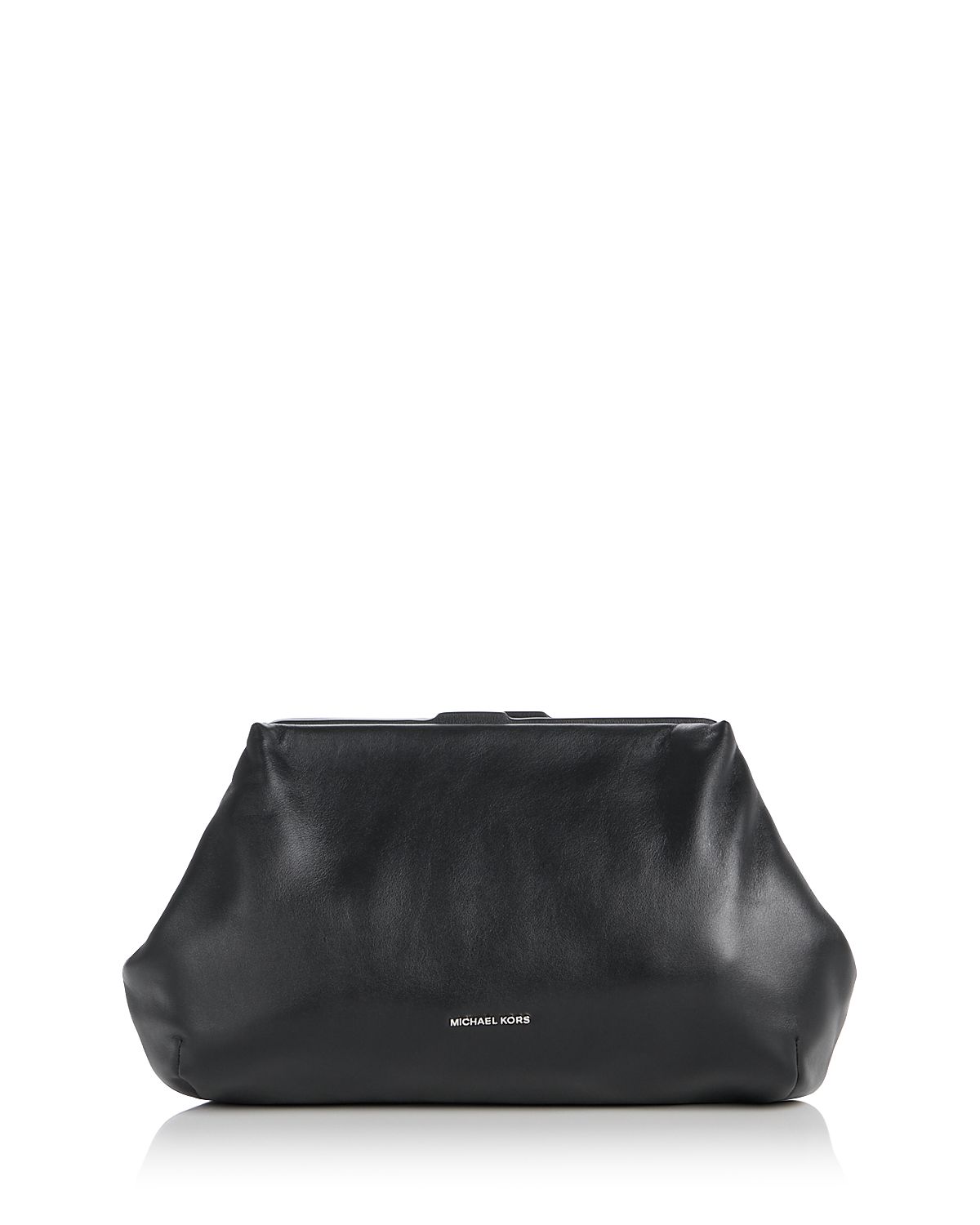 Michael Kors Goldie Leather Clutch