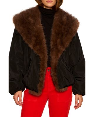 Allure Faux Fur Trim Jacket