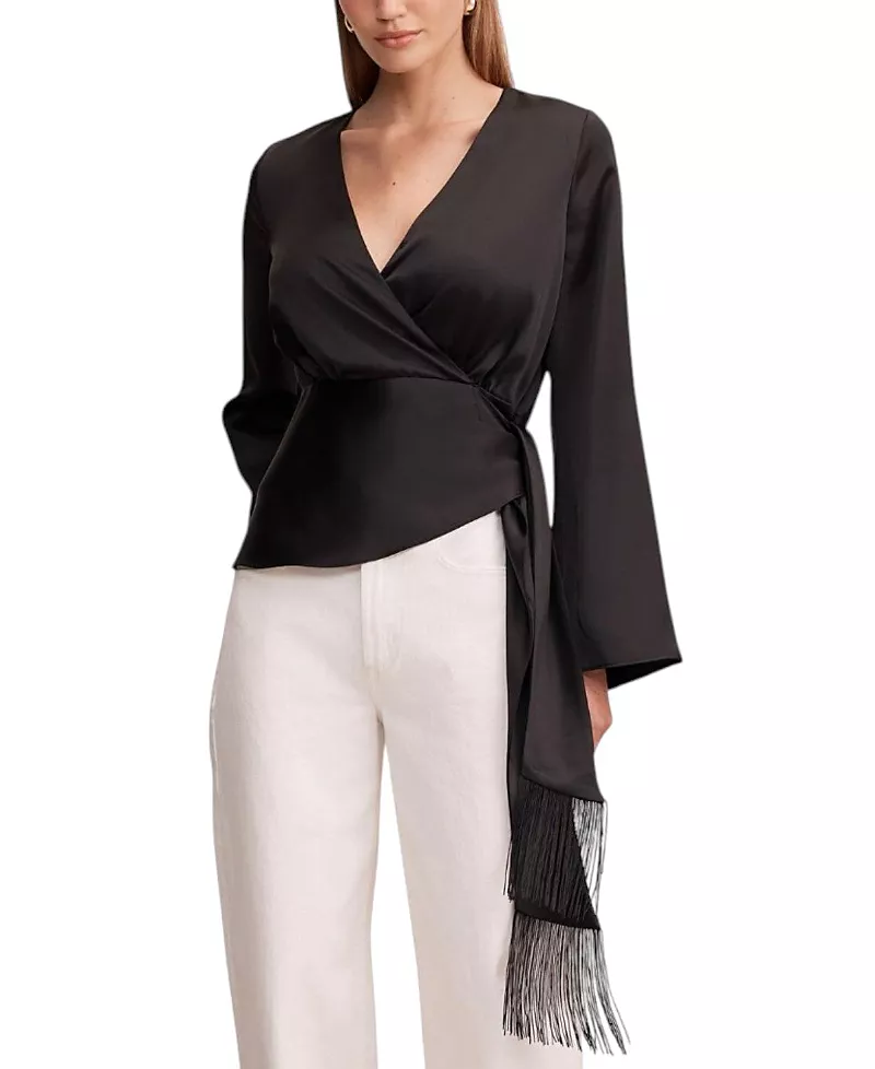 Ever New Women's Maelle Scarf Tie Top