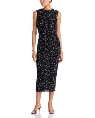 Sylviani Ruched Midi Dress
