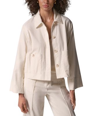 Cotton Corduroy Bell Sleeve Jacket 