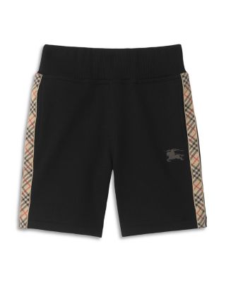 Boys' Banki Check Trim Cotton Shorts - Little Kid, Big Kid