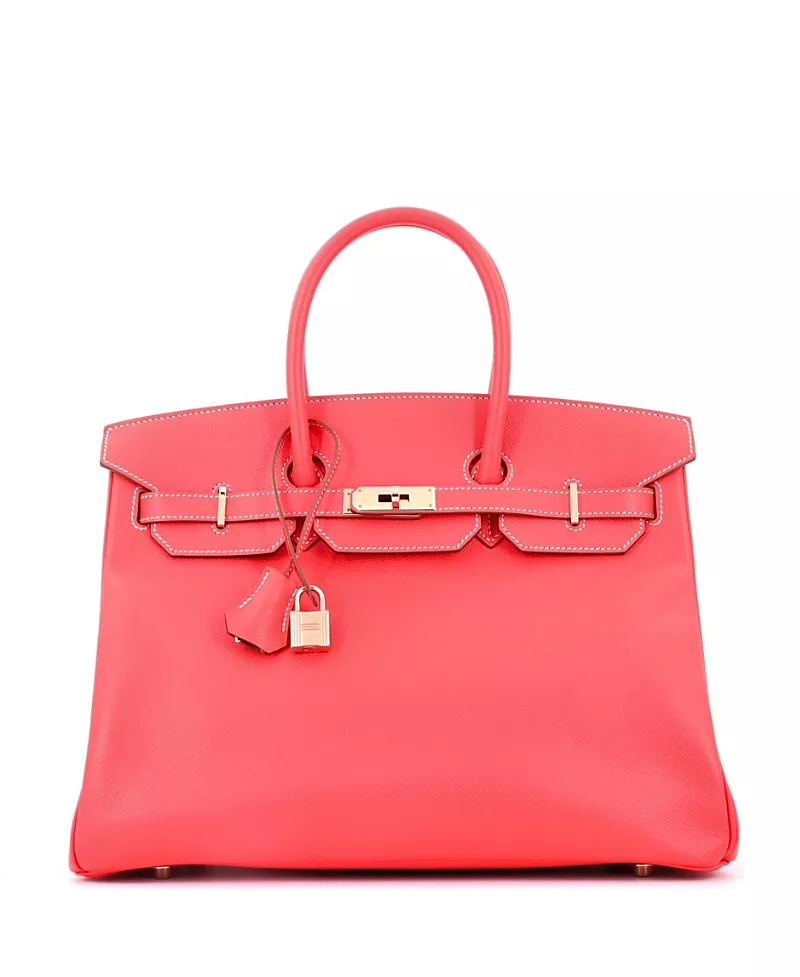 Pre-Owned HERMES Candy 35 Handbag Epsom