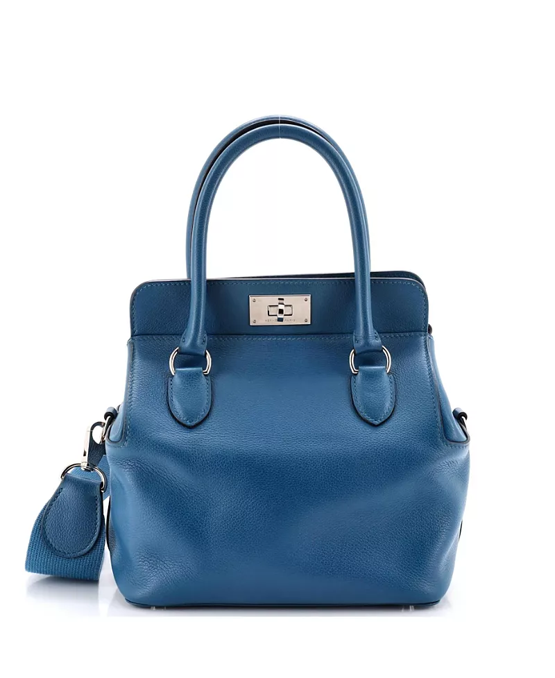 Pre-Owned HERMES 20 Toolbox Bag Evercolor
