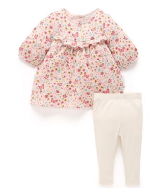  Girls' Cosy Dress with Leggings - Baby, Little Kid