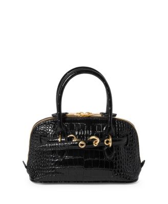 Miu Miu Aventure Crocodile Embossed Calfskin Mini-Bag