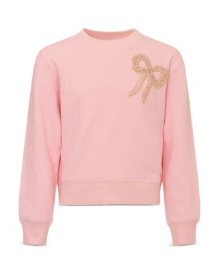 Girls' Lumi Embellished Long Sleeve Sweatshirt – Big Kid