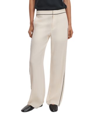 Kathryn Mid Rise Side Piped Pants