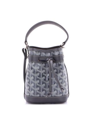  Mini Petit Flot Bucket Bag Coated Canvas