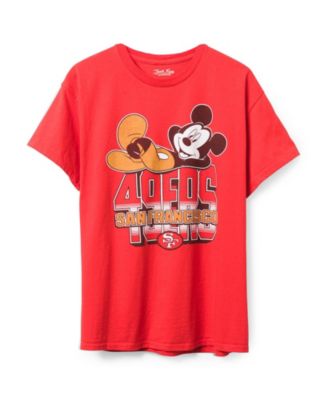  Unisex San Francisco 49ers Mickey Kick Back Tee