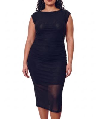 Women's Plus Oasis Mesh Dress