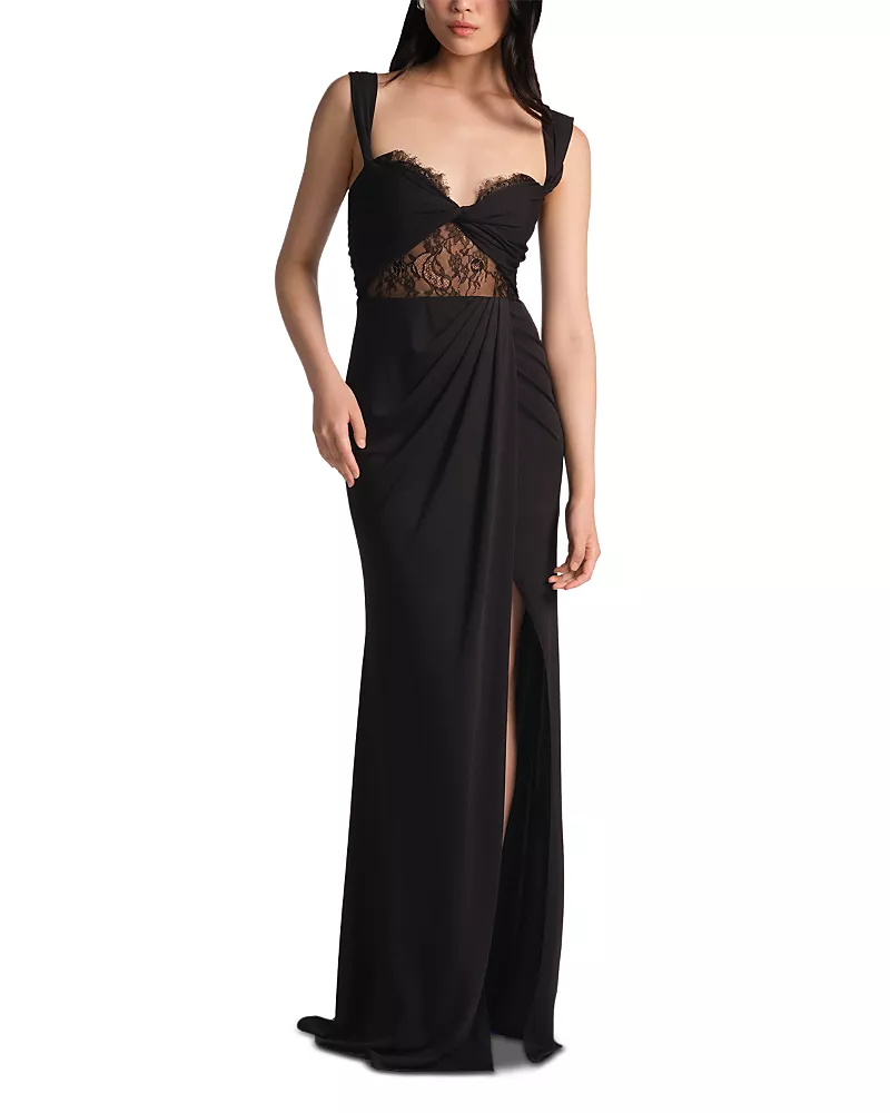 BCBGMaxAzria Suzette Lace Sweetheart Gown