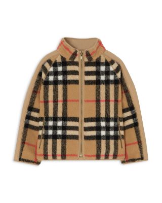 Boys' Spencer Check Fleece Jacket - Little Kid, Big Kid