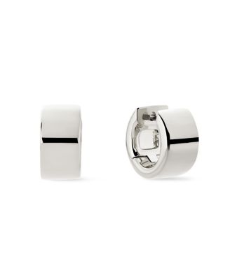  Eden Silver Hoop Earrings