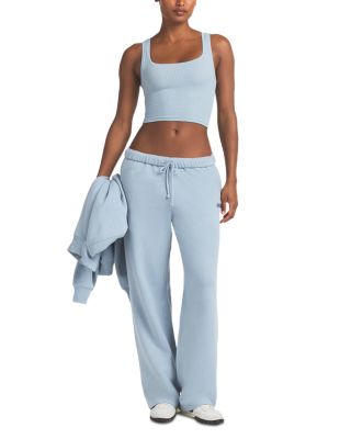 Skims Classic Logo Straight Leg Pants