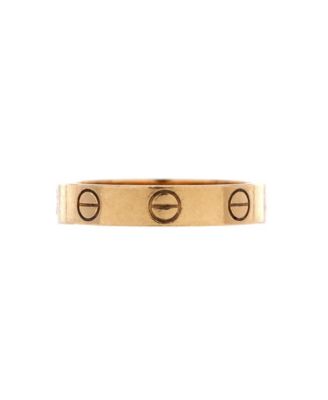  Love Wedding Band Ring 18K Gold