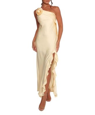  Aila Rosette One Shoulder Dress