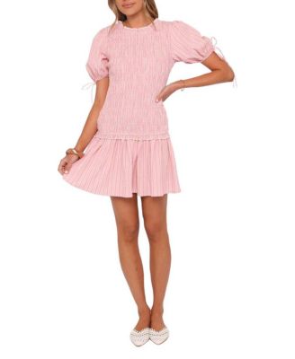  Kaelyn Gather Mini Dress