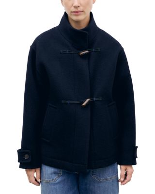 Aure Wool Blend Toggle Coat