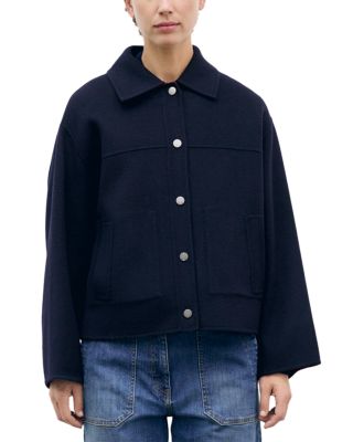 Alda Wool Snap Front Jacket