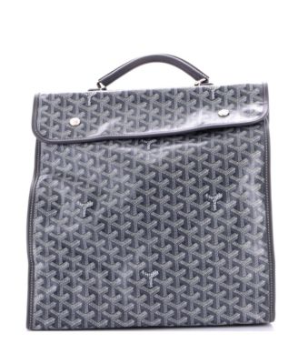   Saint Leger Briefcase Backpack Coated Canvas