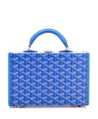 Pre-Owned Goyard Pm Grand Hotel Trunk Bag Coated Canvas
