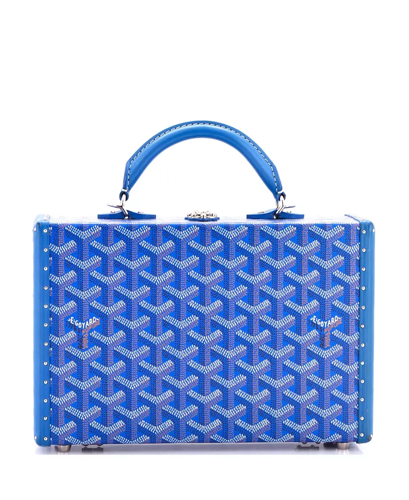 Pre-Owned Goyard Pm Grand Hotel Trunk Bag Coated Canvas