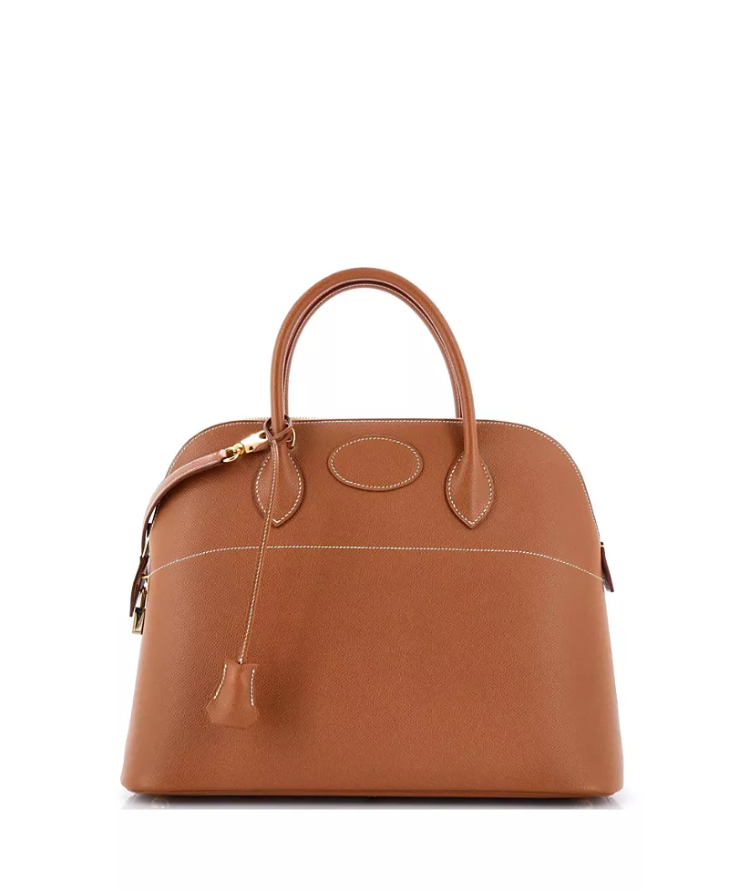Pre-Owned HERMES 35 Bolide Bag Courchevel