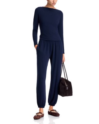 Lauren Pull On Jogger Pants & Lauren Boat Neck Tee