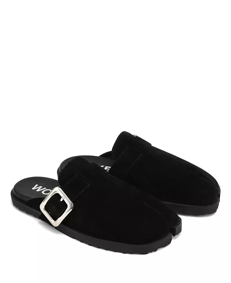 Naked Wolfe Women's Lola Suede Mules