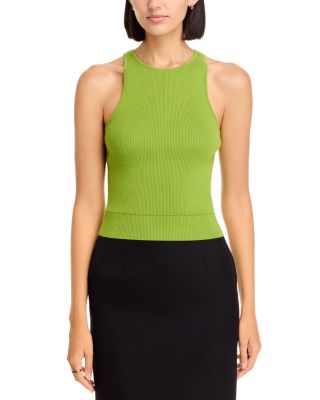 Avery Racer Rib Knit Tank