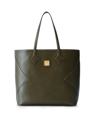 Dia Leather Shopper Tote