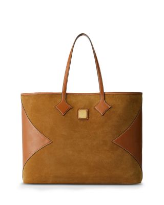Dia XL Suede Shopper Tote