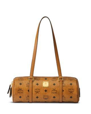 Aren VI Cylinder Visetos Monogram Canvas Shoulder Bag