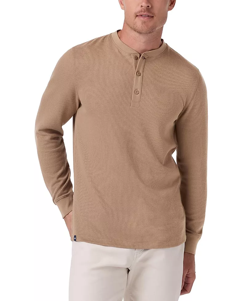 Mizzen+Main Henderson Long Sleeve Henley Shirt