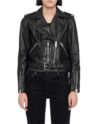 Balfern Leather Biker Jacket