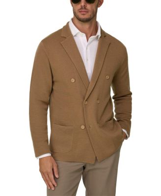  Double-Breasted Extrafine Merino Wool Blazer