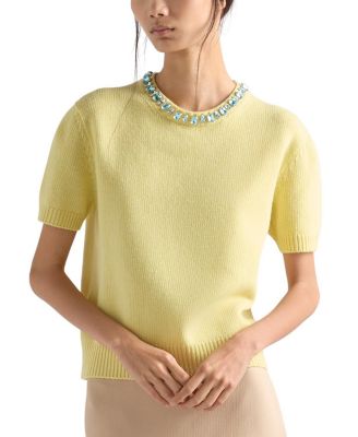 Wool and Cashmere Crew-Neck Sweater