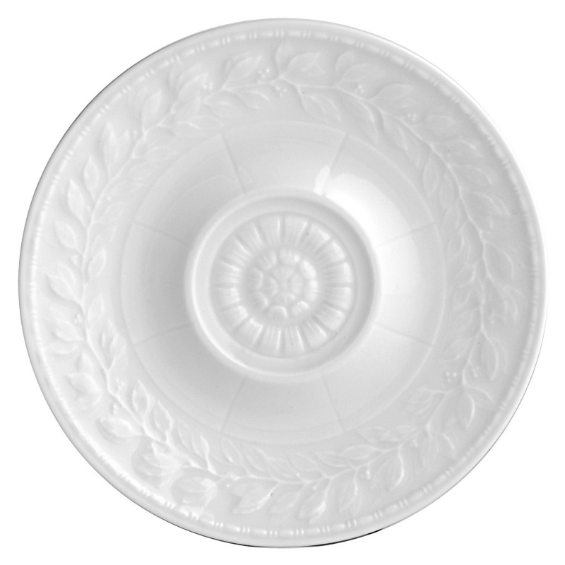 Bernardaud Louvre Coffee Saucer in White