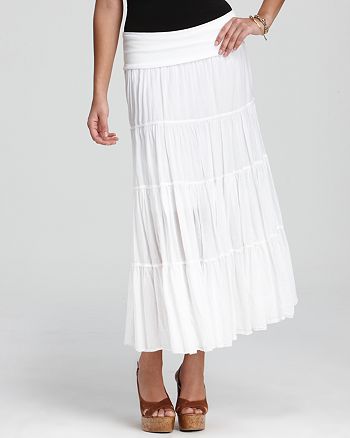 Hard Tail Skirt - Tiered Maxi | Bloomingdale's