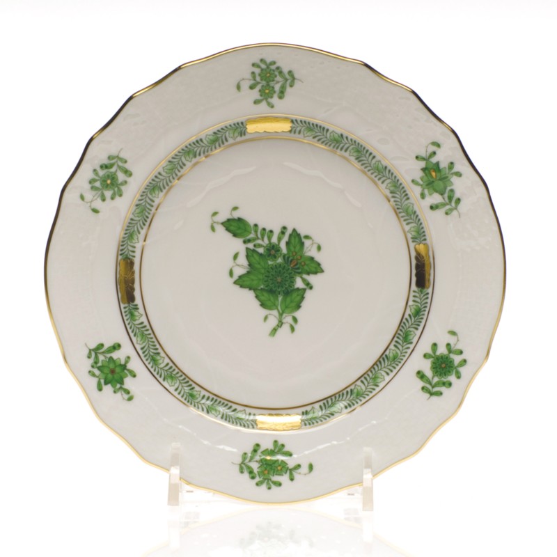 Herend Chinese Bouquet Bread & Butter Plate in Green