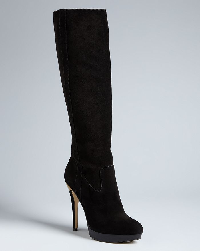 Michael Kors Tall Platform Boots - York High-Heel | Bloomingdale's