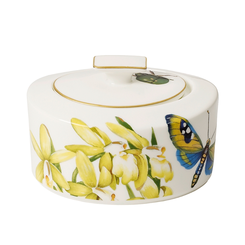 Villeroy & Boch Serveware, Amazonia Covered Sugar Bowl In Multi