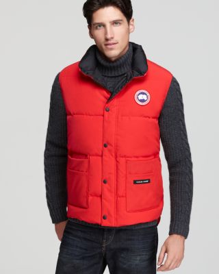 canada goose freestyle vest red